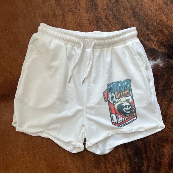 SHEIN Pants - Cowboy Killer Women’s Athletic Western Shorts - Size S (4).